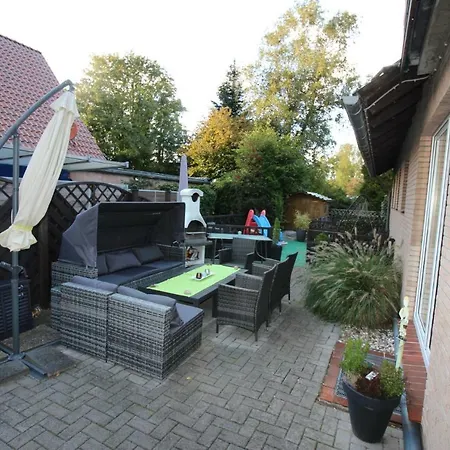 Haus Abbi, Ferienwohnung mit Schwimmbad Hage Exterior foto