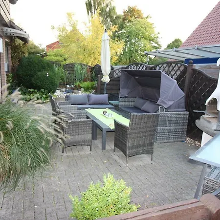 Haus Abbi, Ferienwohnung mit Schwimmbad Hage Exterior foto